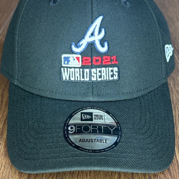 🔥🔥🔥New Era Black Braves World Series Cap🔥🔥🔥 - Picture 7 of 8